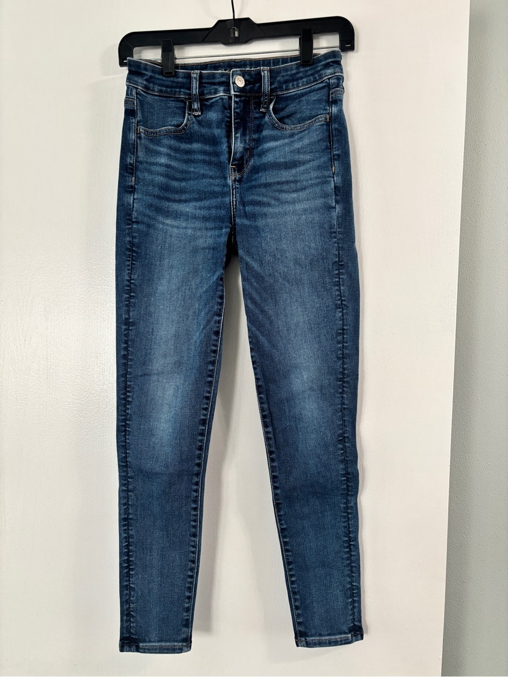 American Eagle Next Level Stretch Classic Dark Blue Women's Skinny Jeans size 2